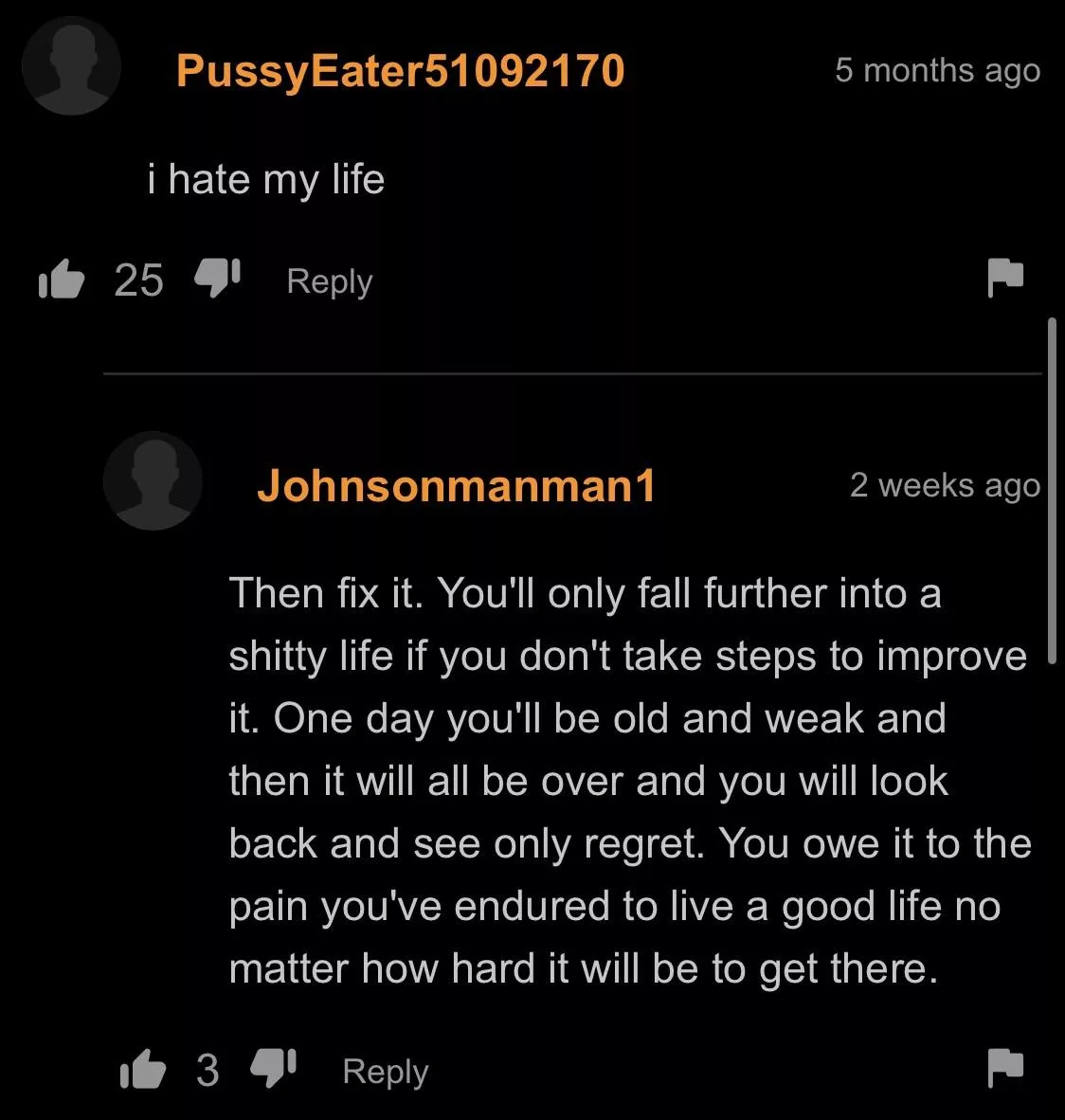 Life Advice posted by XboxBoyZac