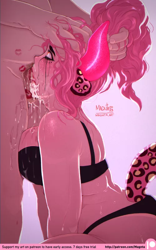 Messy girl by Magnta