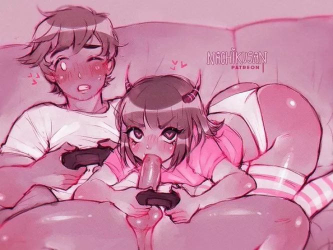 Need a cute trap to do this with by Hornyteddyy