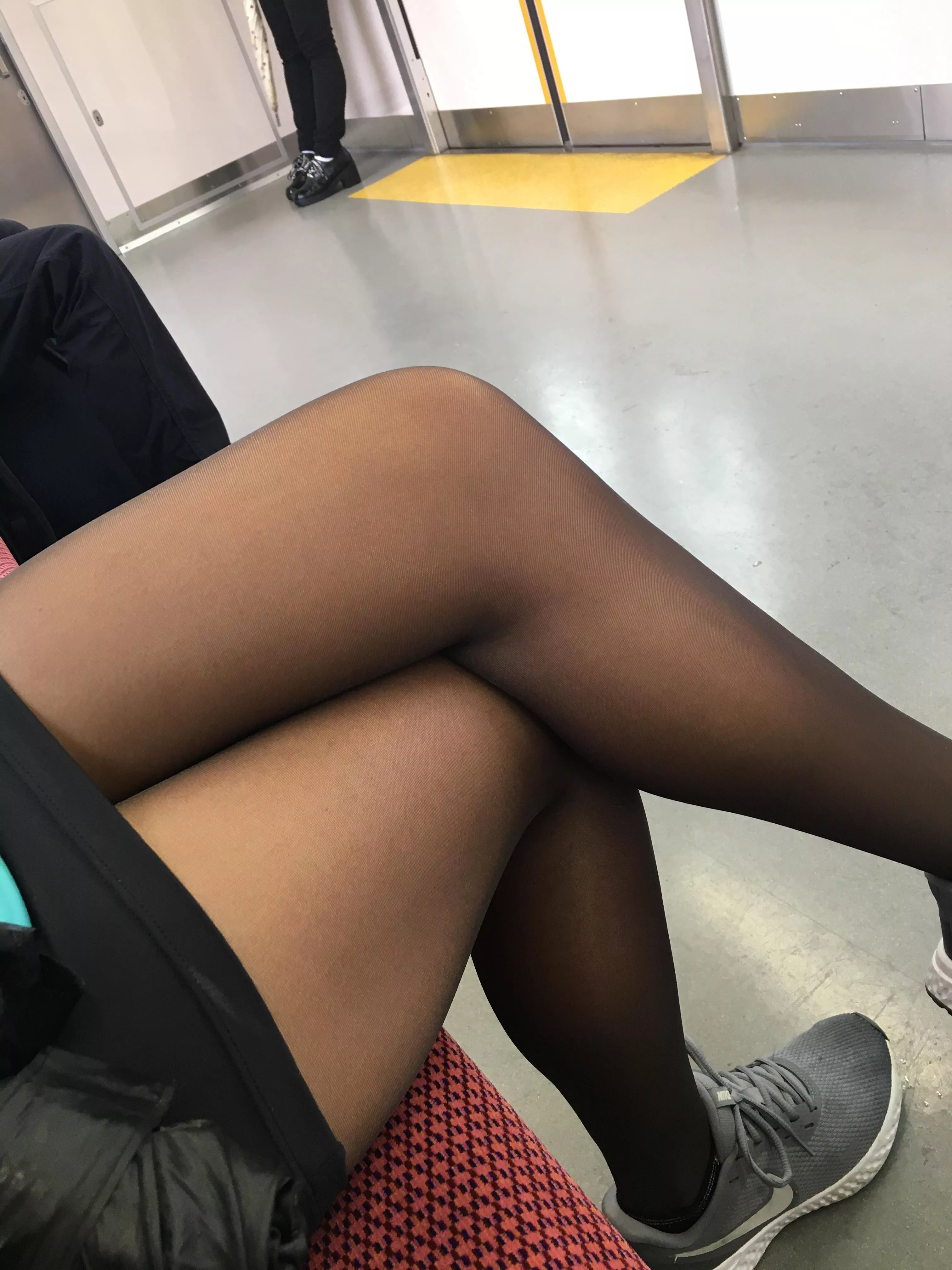 [OC] My daily commuter out(f)it - change into heels at work posted by Accomplished-Mix-227