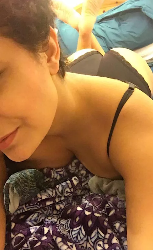 Ok I’ve got the blankets and pillows, now I just need a cuddle buddy to watch my show with me (f) by naughty_miss_