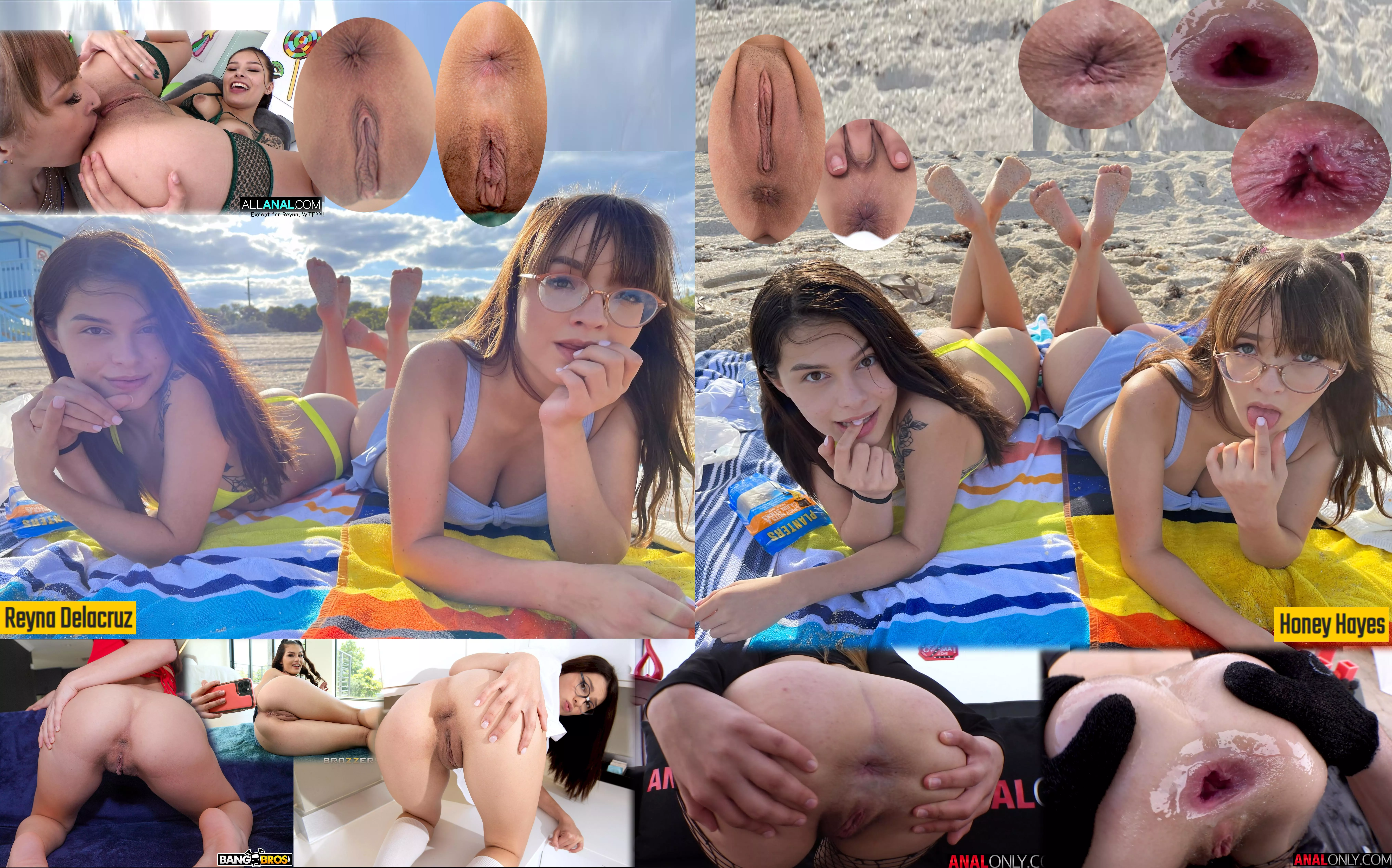 Reyna Delacruz & Honey Hayes posted by Destined2SuckAsshole