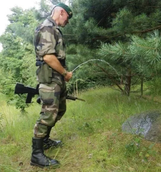Soldier piss posted by PeteGuy23