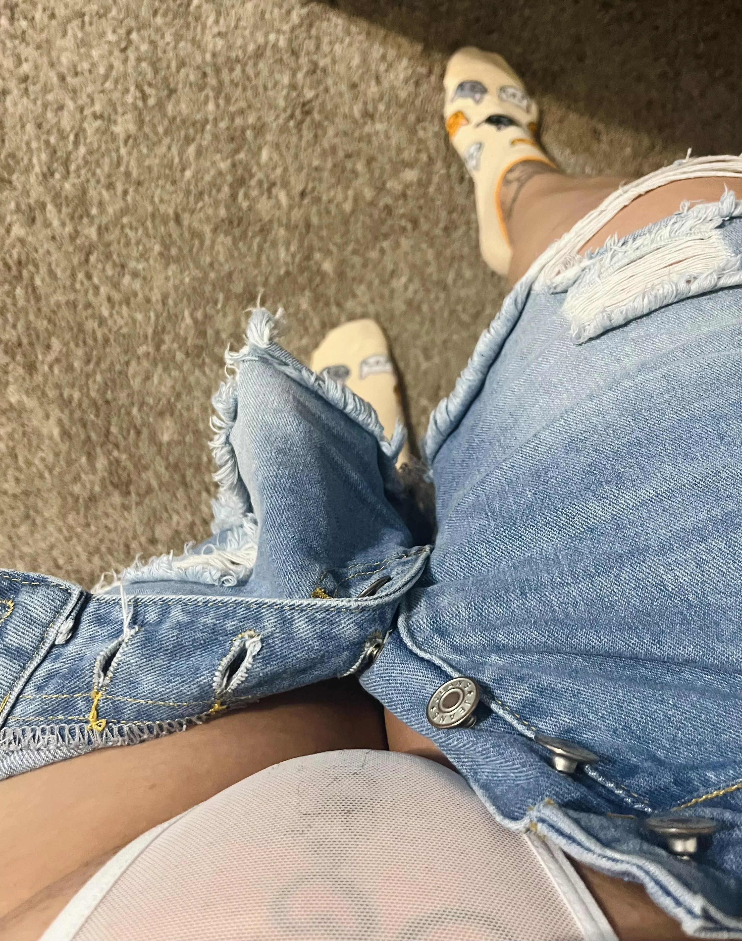 White see through panties😈 posted by Lollipoptoes22