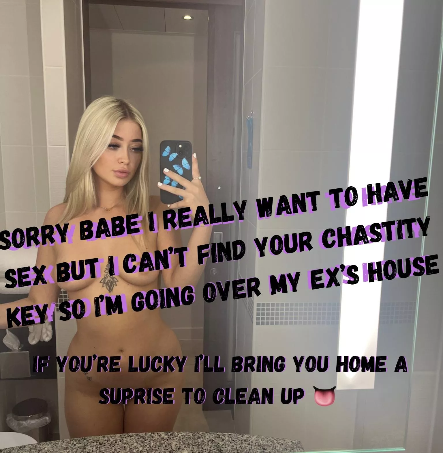 Are you gonna clean up his mess like a good cuck? [F19] posted by GoddessLayla69