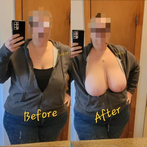 Before & After 😊 by IM6791