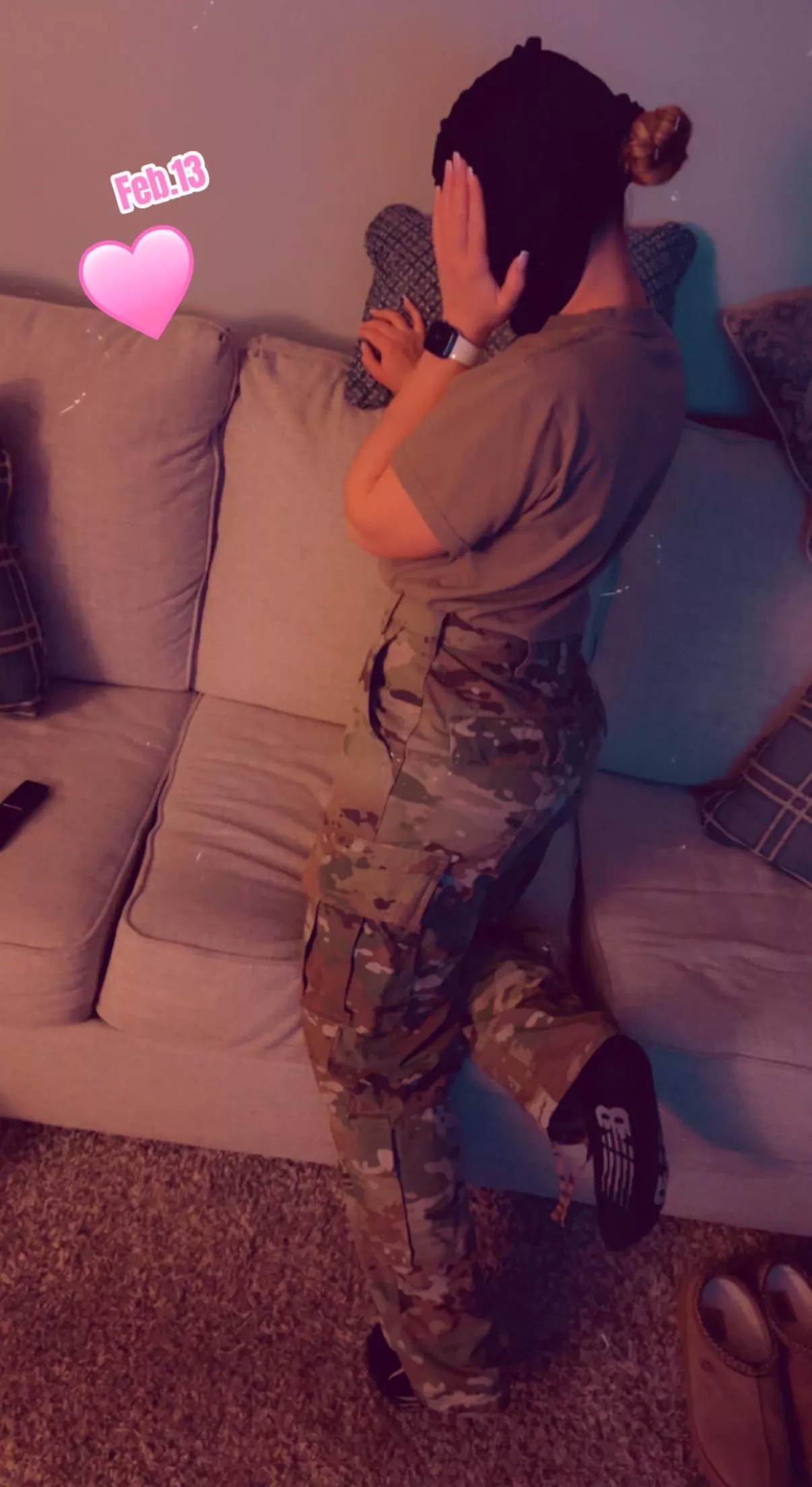 Camera shy 🙈 posted by K1NKYP1NK