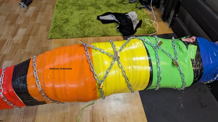 Chains and padlocks count as a layer of mummification too, right? by Ash_577474