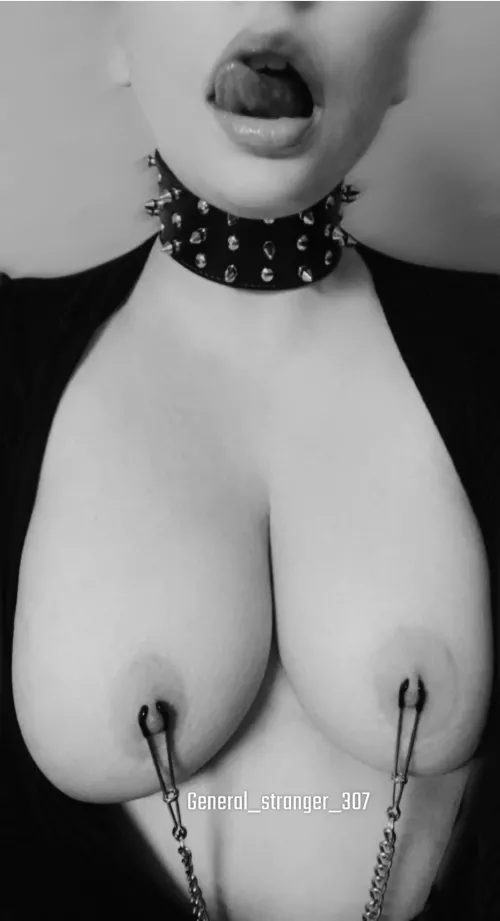 Clamped and Collared in B&W by General_Stranger_307
