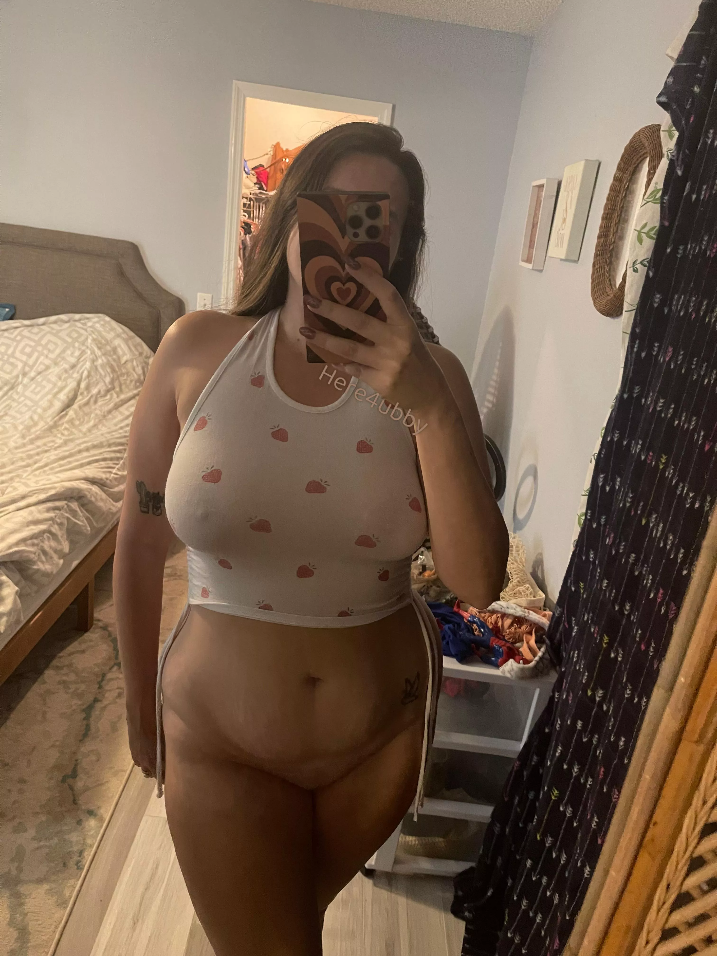 Hope y’all don’t mind a slightly chubby mombod posted by here4ubby