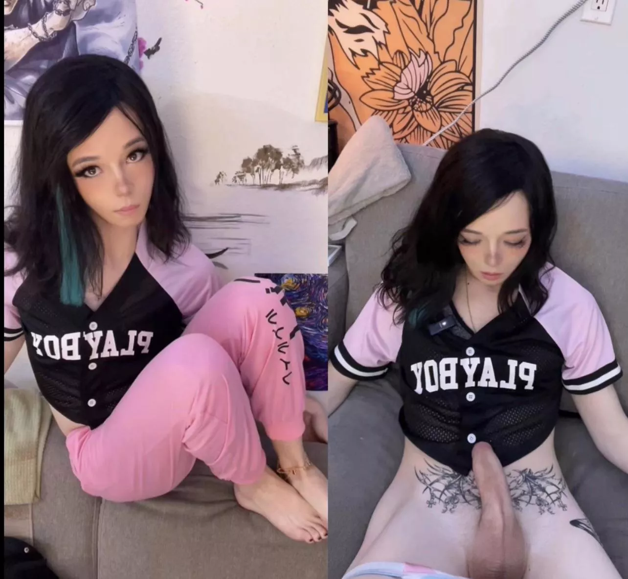 If I trapped you but then u found out THIS is my cock wwyd? 🤭🫦 posted by PuppyGirlX3