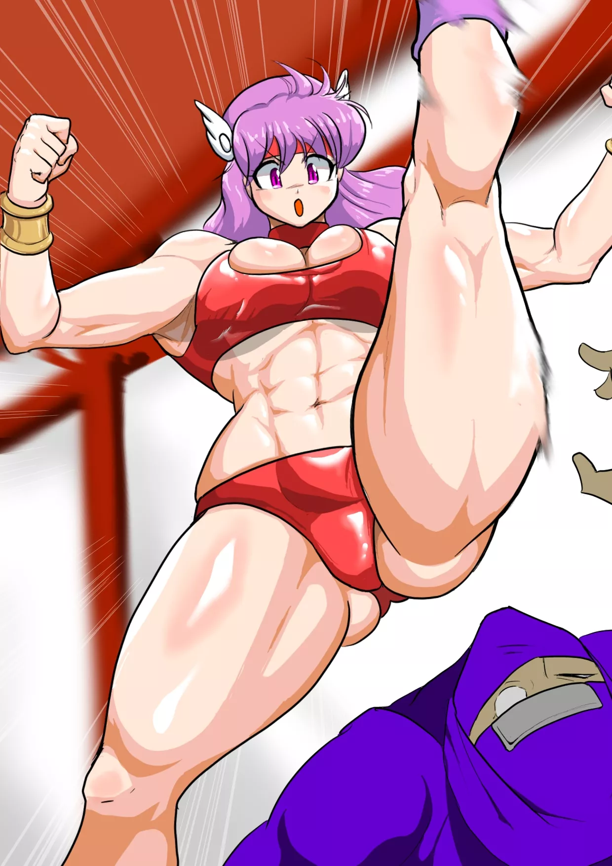 Konami Lady [Artist: juurokuu] posted by ComaOfSouls