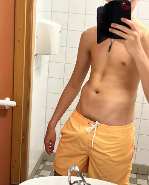 Like my swim trunks? by Markusves-593