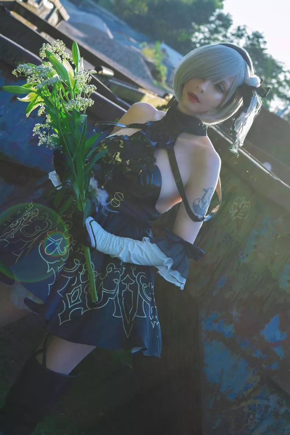 Magical girl 2B by Slaysha posted by naensi