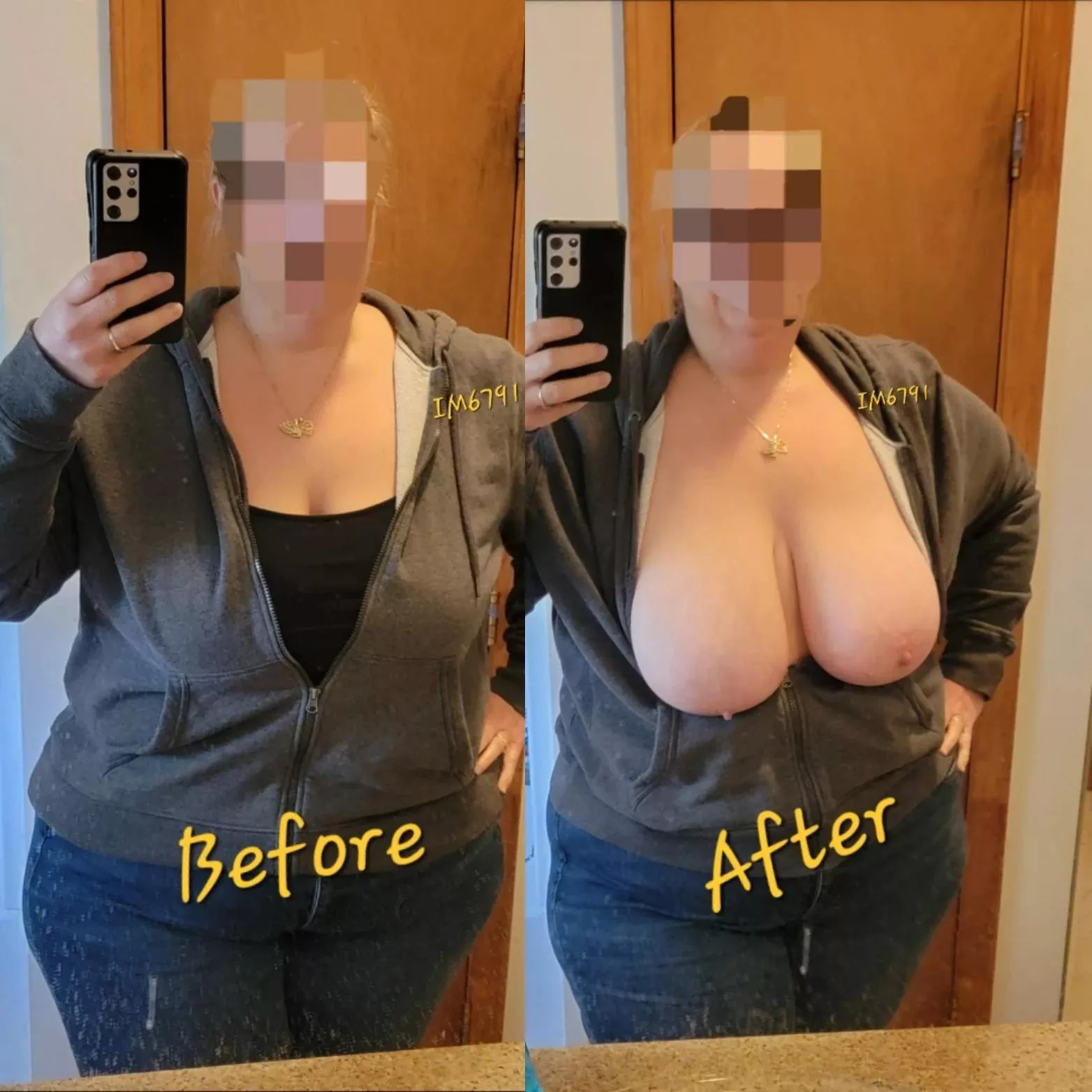 Oops they popped out 😁😁 posted by IM6791