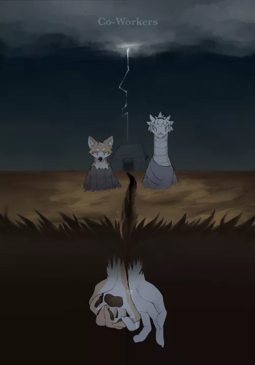 Promo art of my comic! by Fizzy-Floof