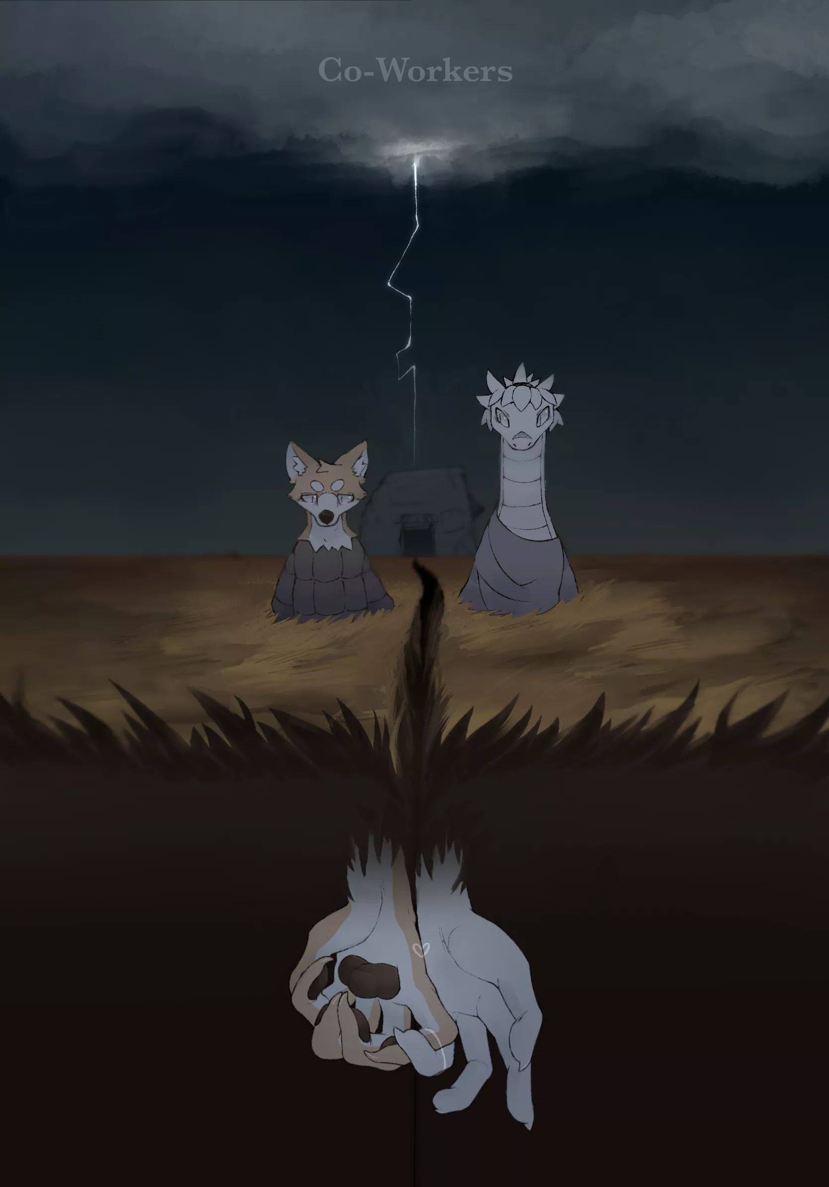 Promo art of my comic! posted by Fizzy-Floof