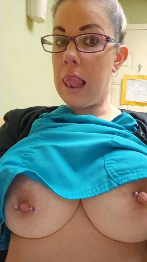 Scrub underboob by Hotnursefla