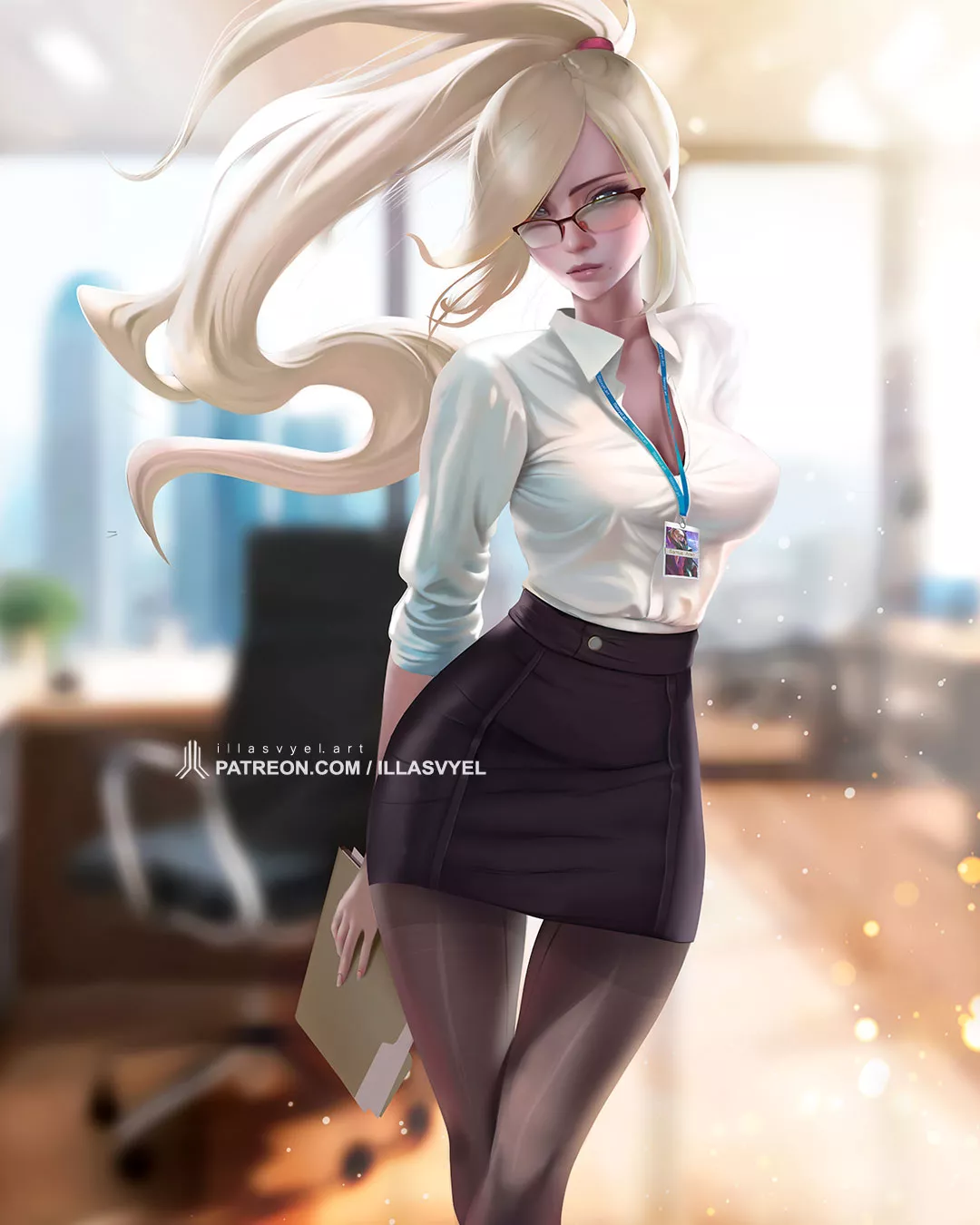 Secretary Samus (Illasvyel ) [Metroid] posted by CorrupterSea