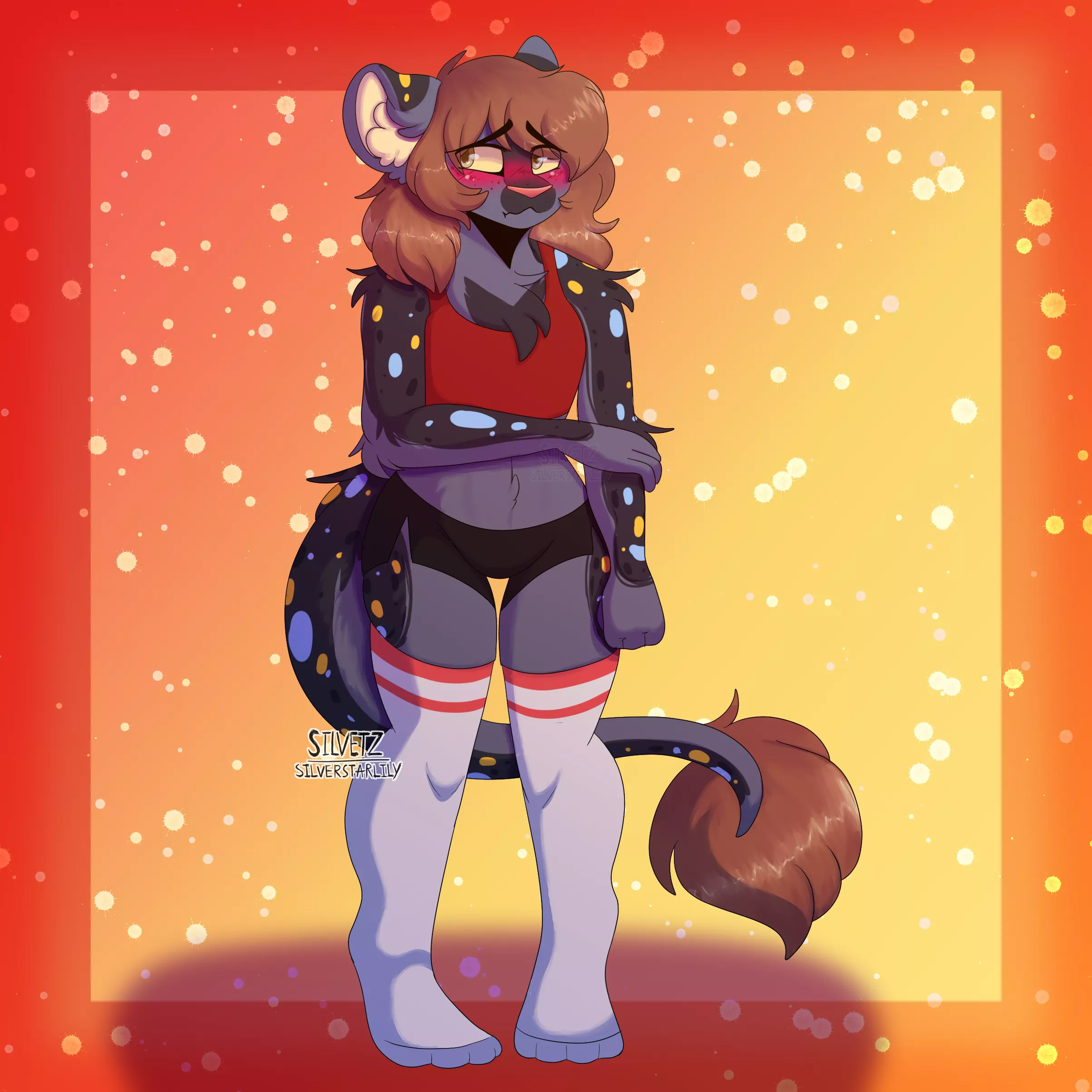 They are scared to go to bed alone... [Art by me, @silver.starlily on Instagram] posted by Silverstarlily