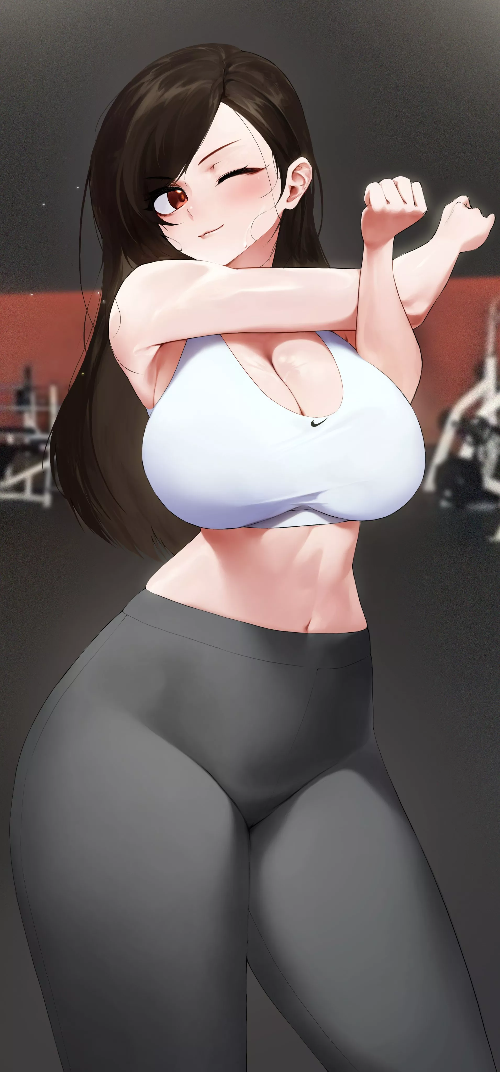 Tifa Is Fit (Yohu08) [Final Fantasy] posted by CorrupterSea