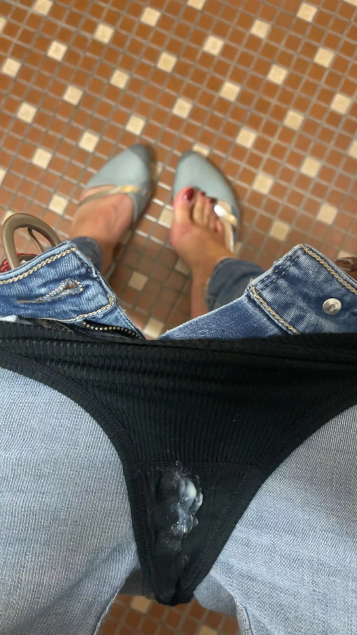 What thursday work day panty look like. 🥰 posted by Sensual_used_panties