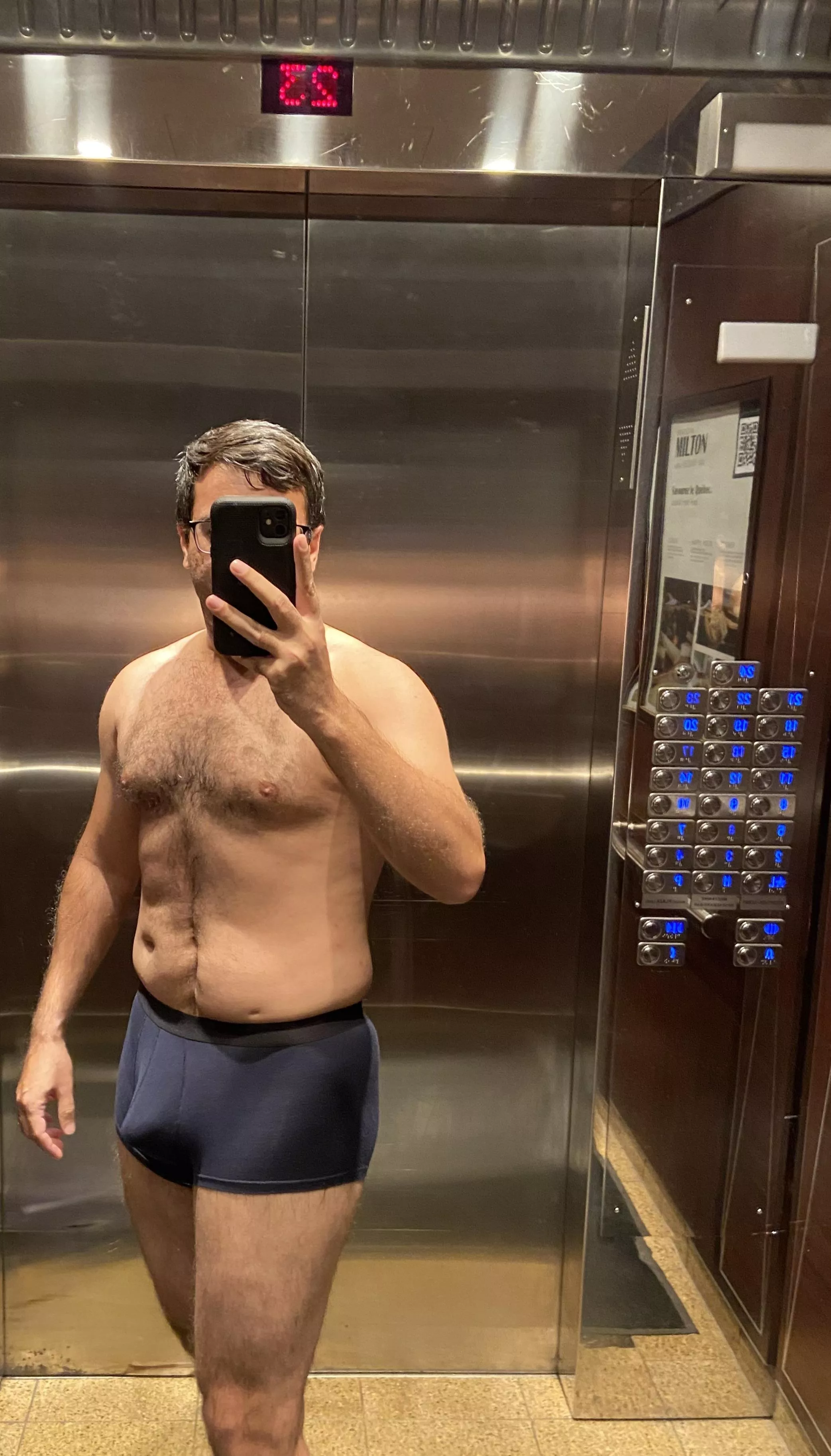 When you’re locked out of the room so have to go get help;) posted by jockass035