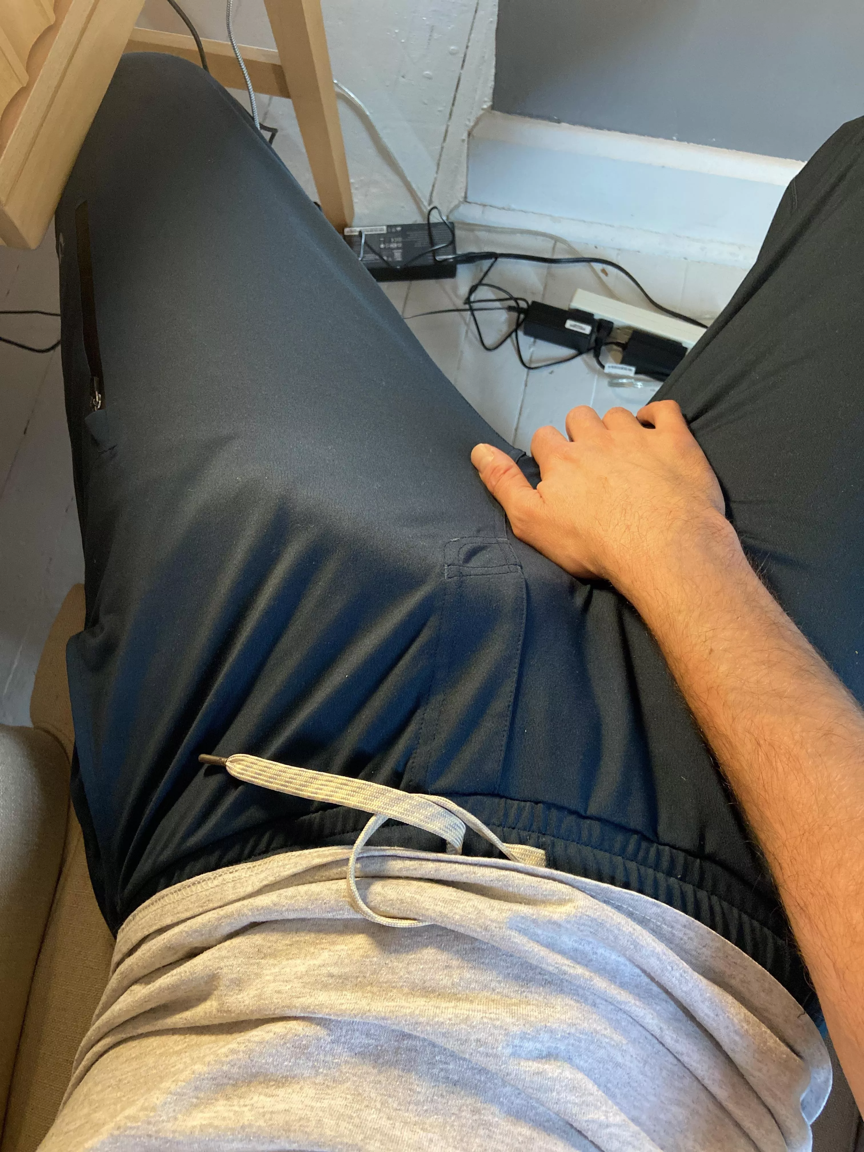 Work from home lunchtime loungewear. See something you like? Speak up, don’t be shy! posted by bigmidnightman11