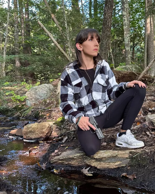 Would you shoot with me out here by greengirl42069