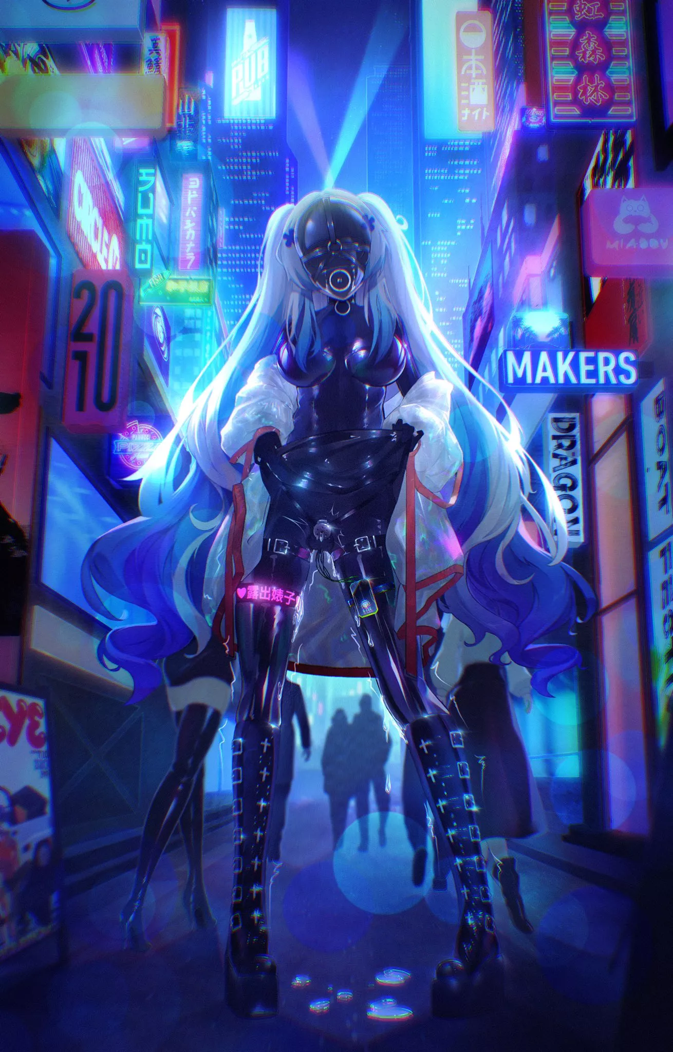 A good doll's night on the town (@Mugikoda) posted by MxSummer