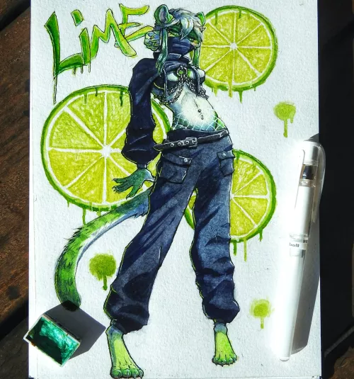 Another watercolor painting :3 by SaffronServal