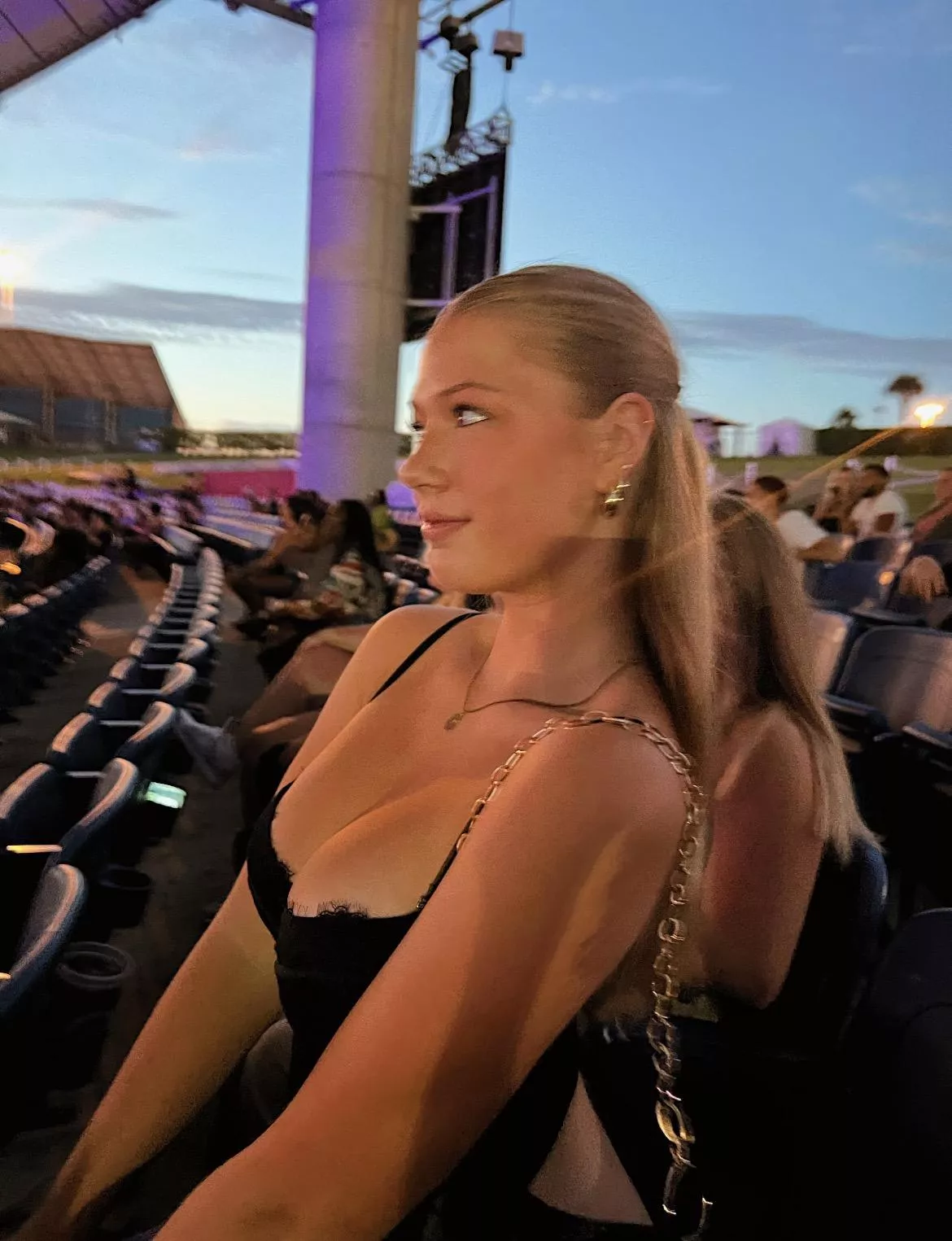 Blonde in black posted by Practical-Kitchen194