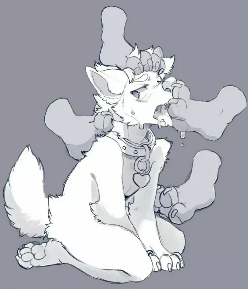 He knows his place... by Direct_To_VHS