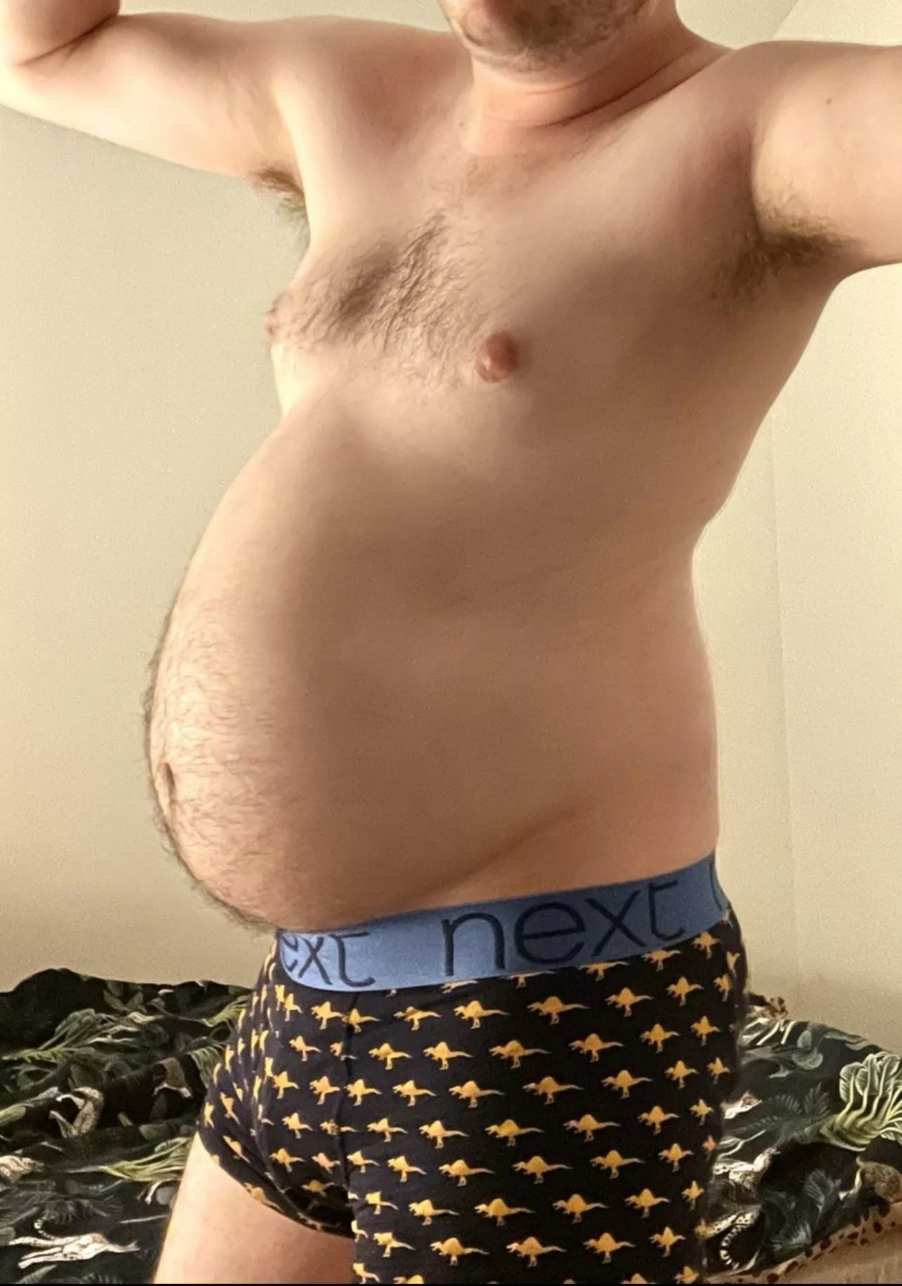I always make sure I’m shirtless in my apartment - I do hope the neighbors appreciate what they see posted by bigbibelly