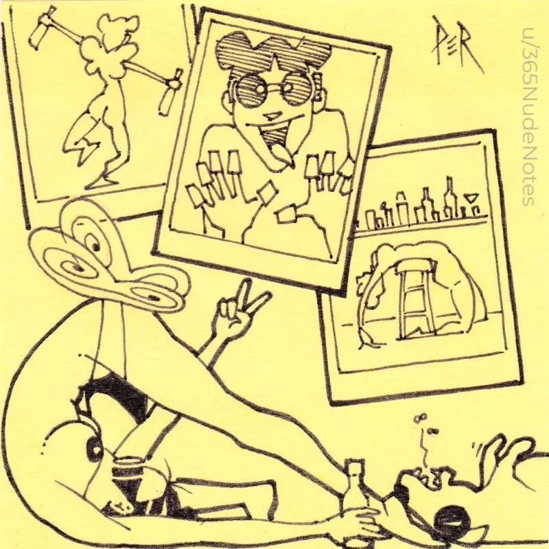 I’m ok - just another friday night! by PER posted by 365NudeNotes