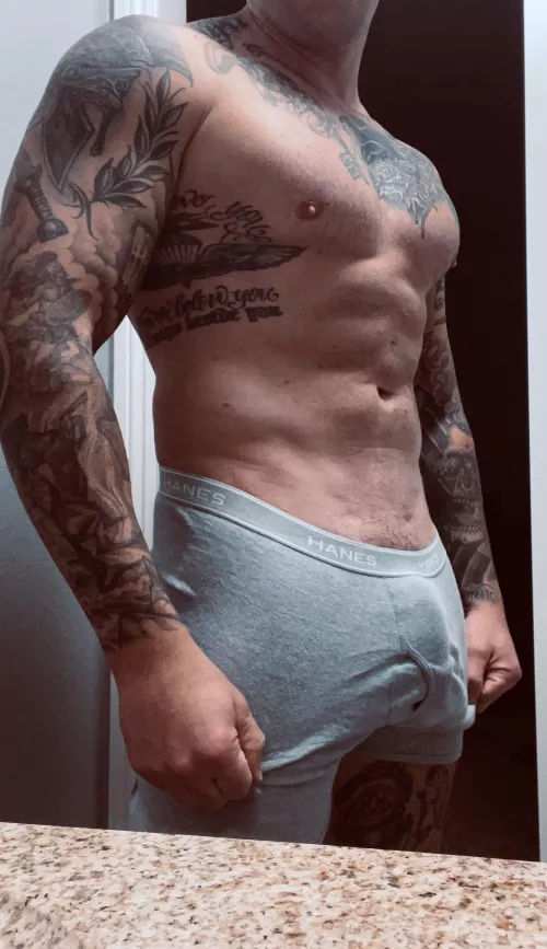 It’s late but I thought you’d like to see! Wish you were getting in bed with me by Jasonfitness8