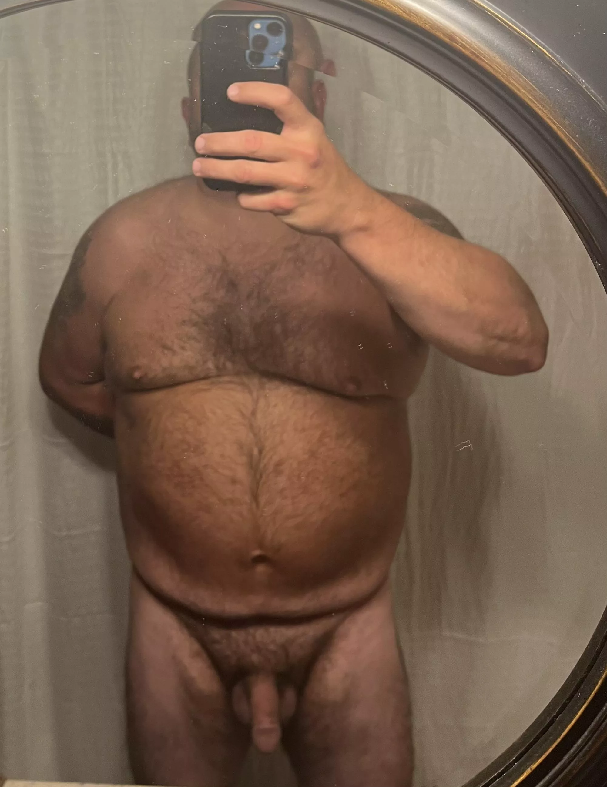 Just me..arm behind back to hide a tattoo. posted by Checks-Out21