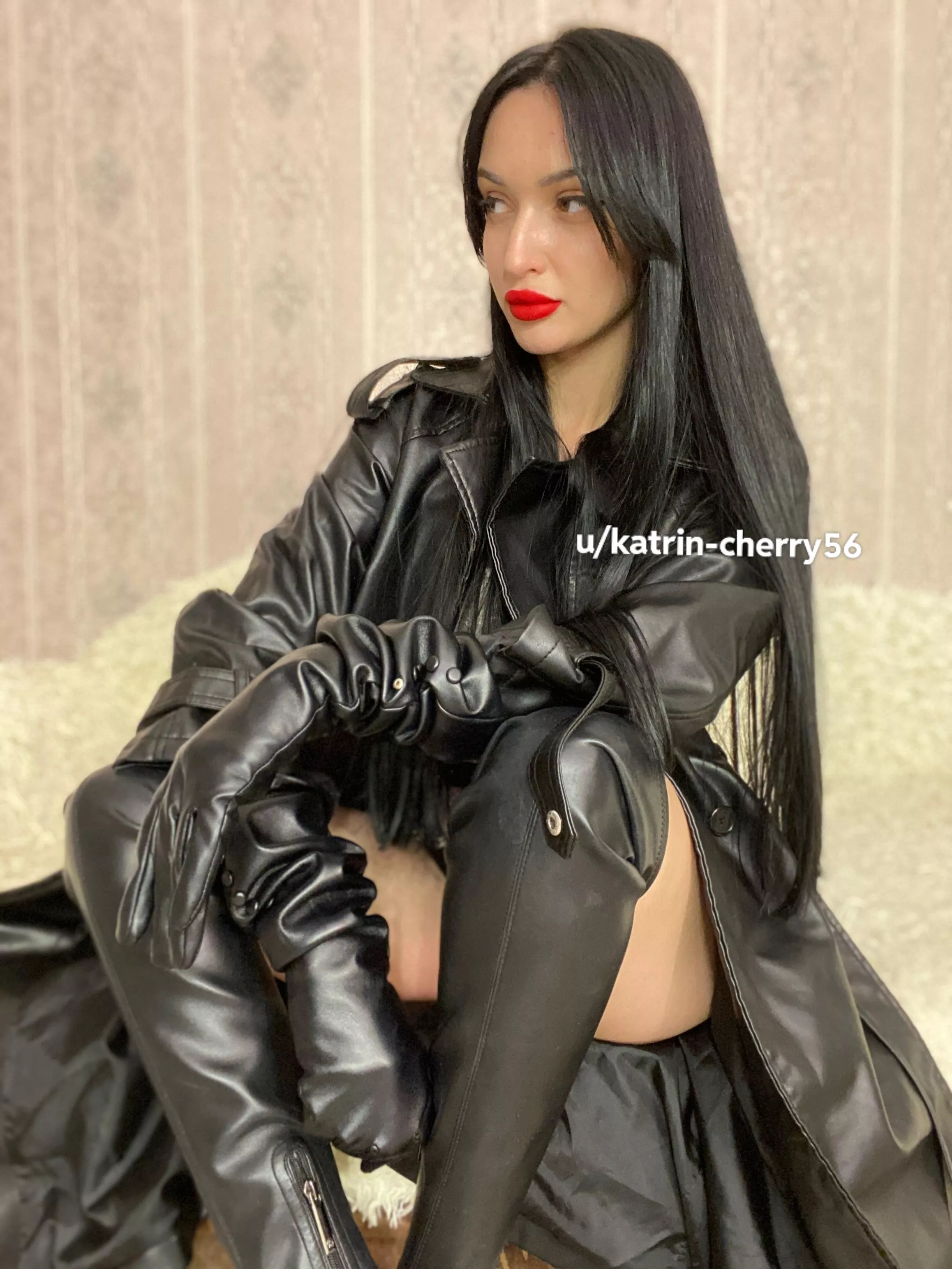 leather clothes are only good for those with character, right? posted by katrin-cherry56