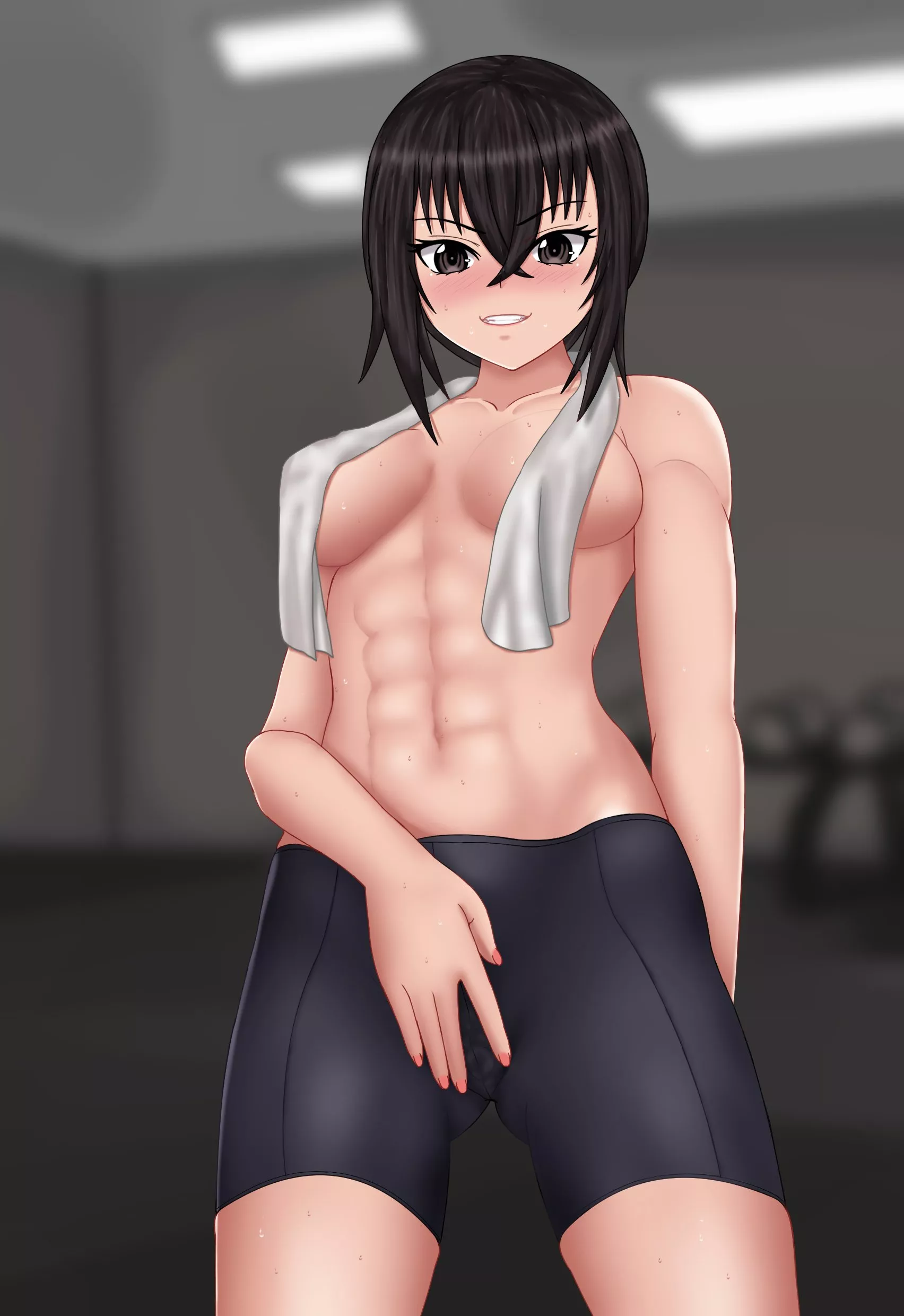 Let’s go to the gym buddy (ItsaraOfgod) [Artist's OC] posted by llamanatee