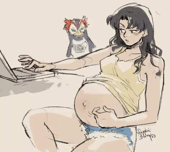 Mommy Misato by Putita-Propia
