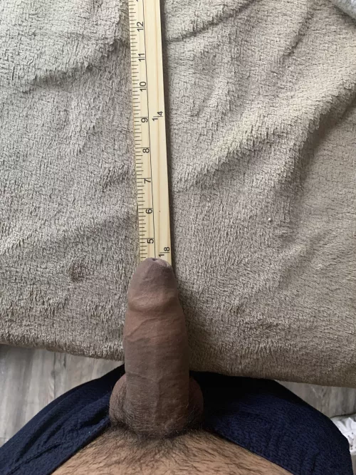 Never realized my dick was this short till I measured it by Federal-Crab7135