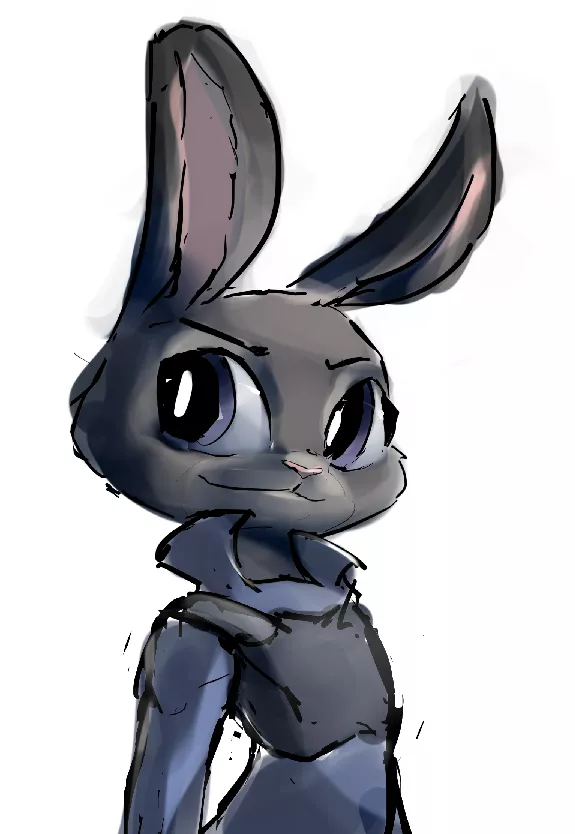 random bunny fanart posted by Omakase123