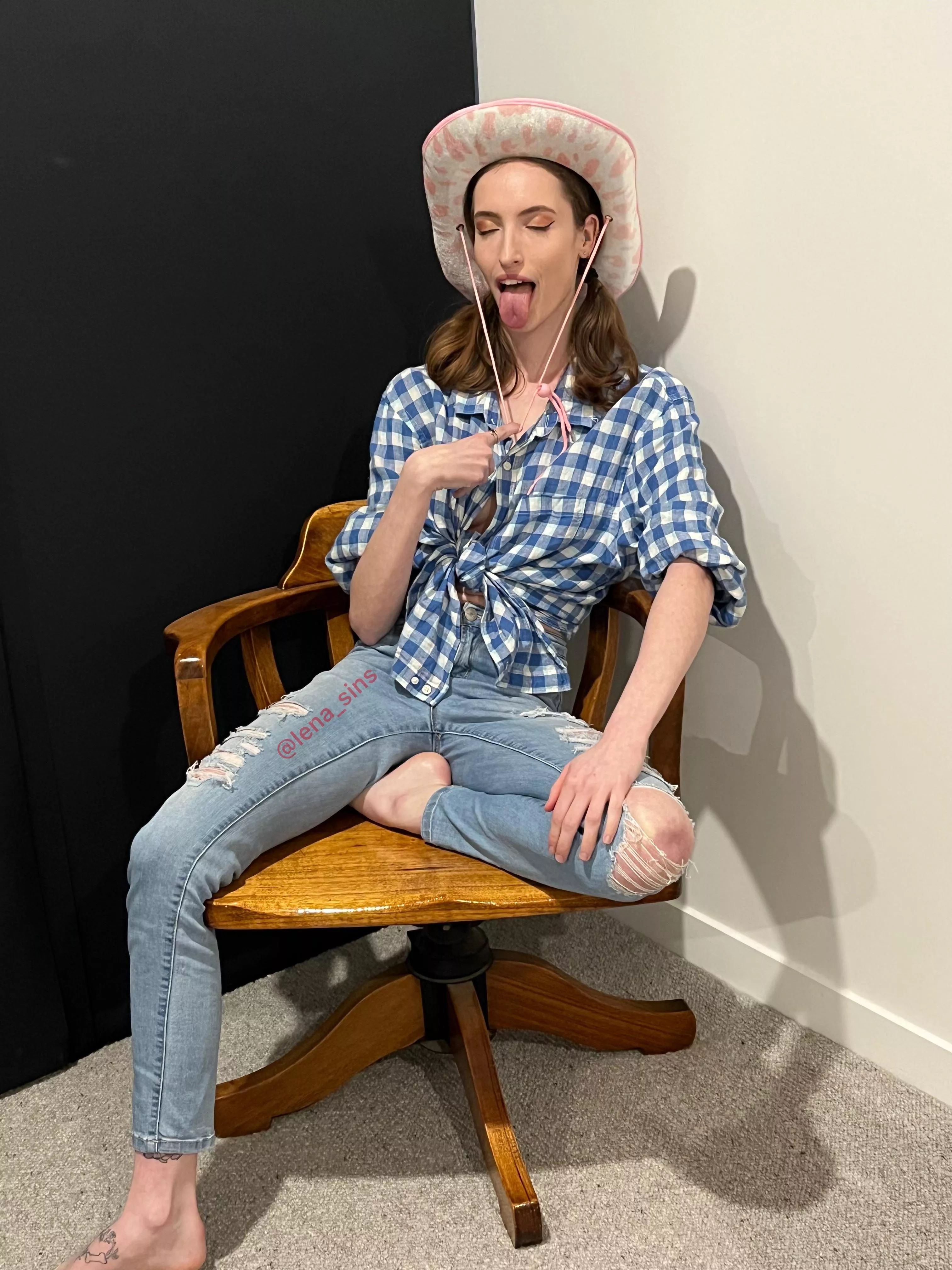 This cowgirl kinda thirsty posted by Lena_Sins