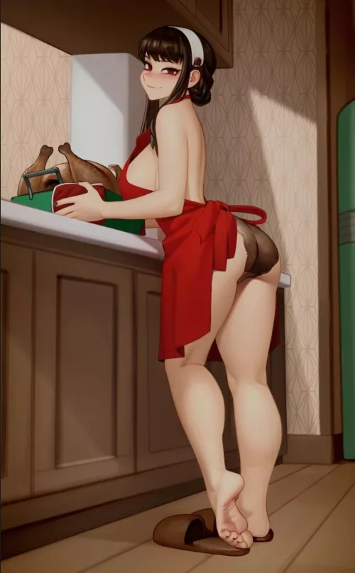 Yor (Kairunoburogu) [Spy x Family] by _swefeet