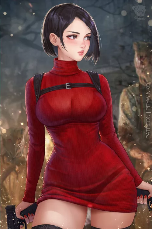 Ada Wong [Resident Evil] by xSaviour_N