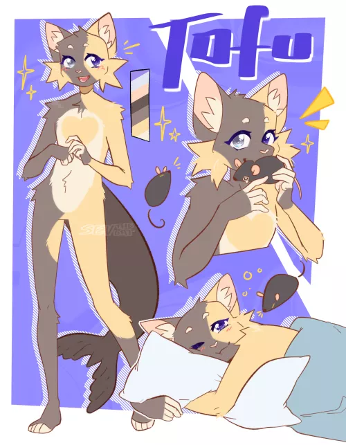 Ask my sona anything ^w^ (lovely art made by Sev_thecat 💞) by tofubeams
