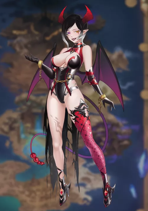 Beautiful Succubus 💘 [AURA: Hentai Cards] by WANDERER_GAME