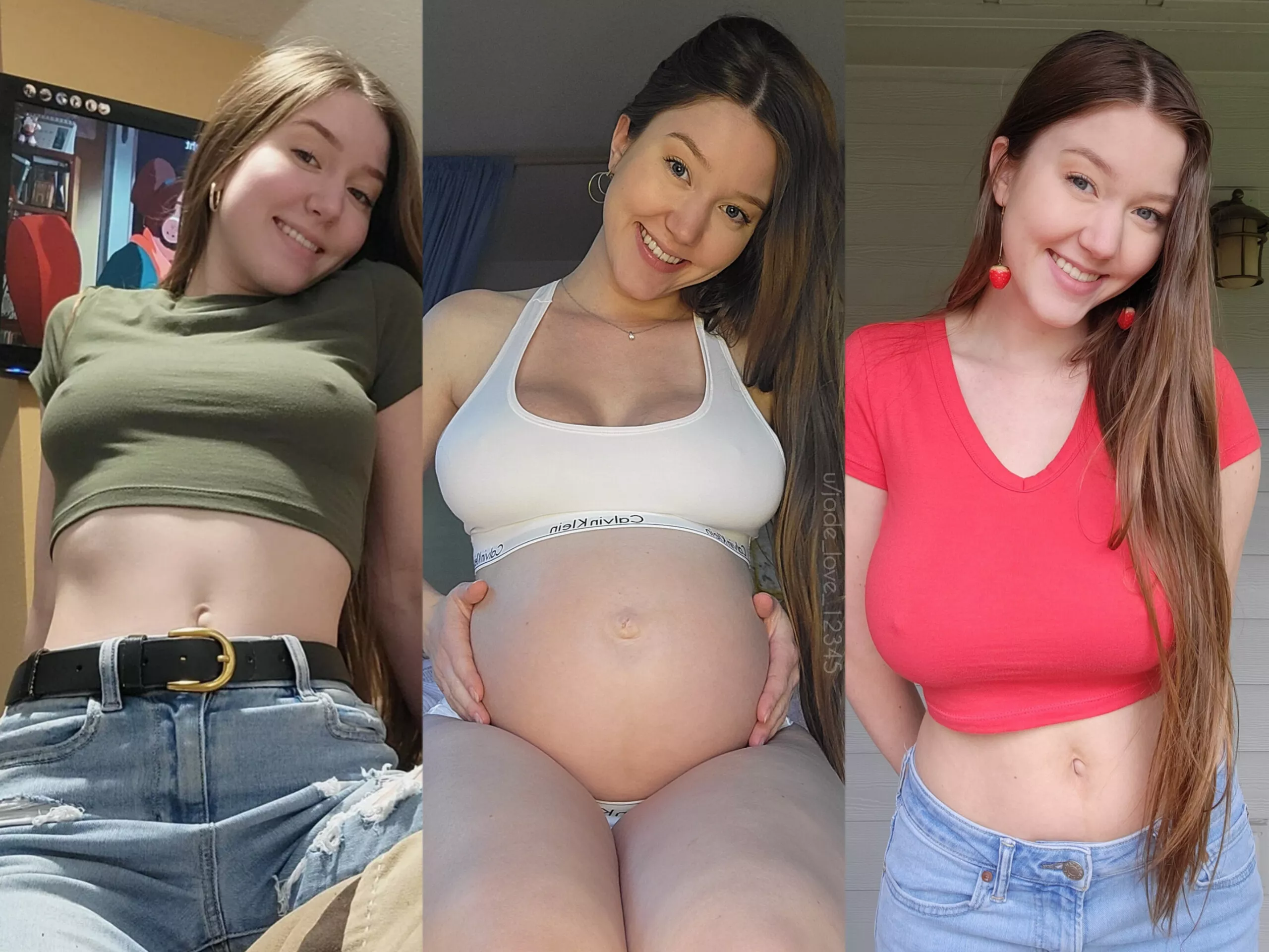 Before, During, and After Pregnancy posted by jade_love_12345