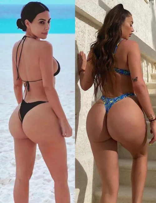 Bigger ass: Kim or Stassie by ChemicalDesigner10