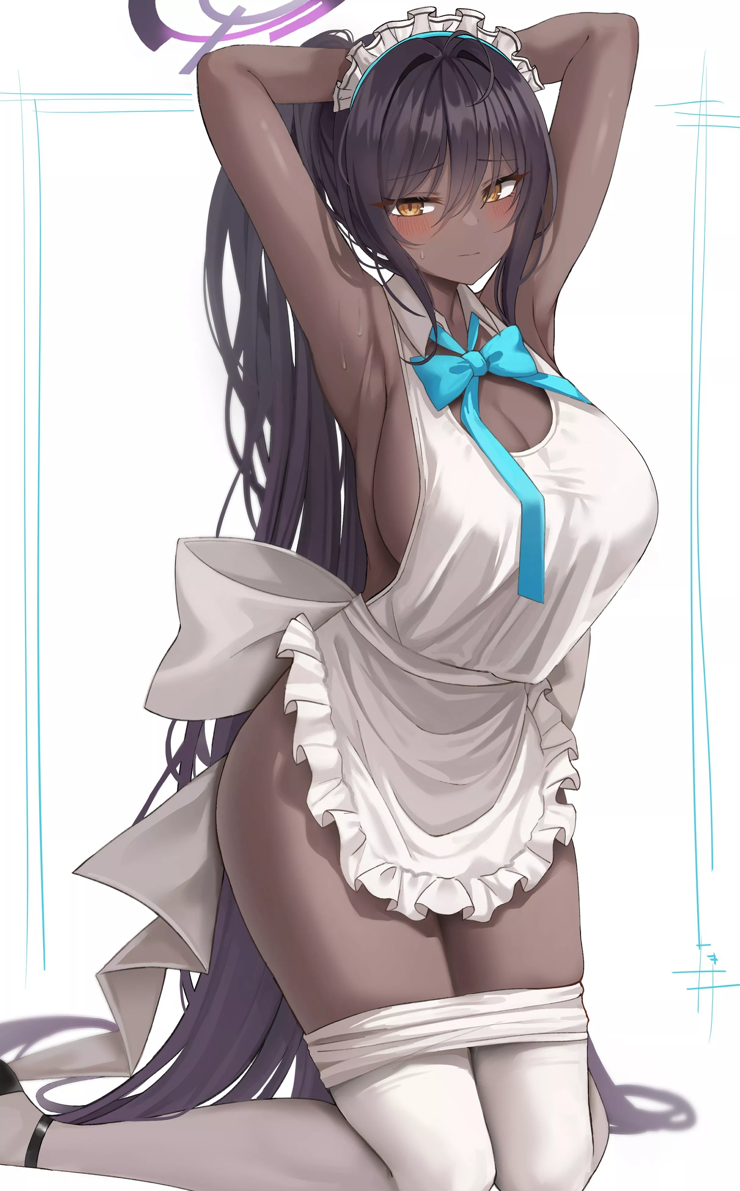 Chocolate Maid [Blue Archive] posted by mistyxx977